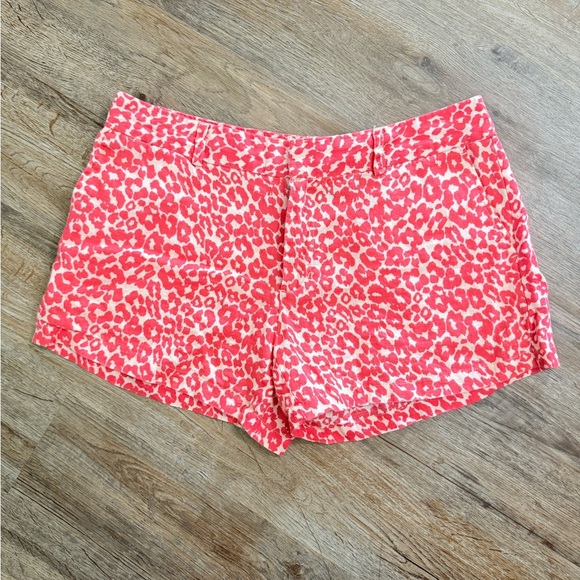 Cynthia Rowley • 100% Linen Animal Print Shorts - Picture 1 of 10